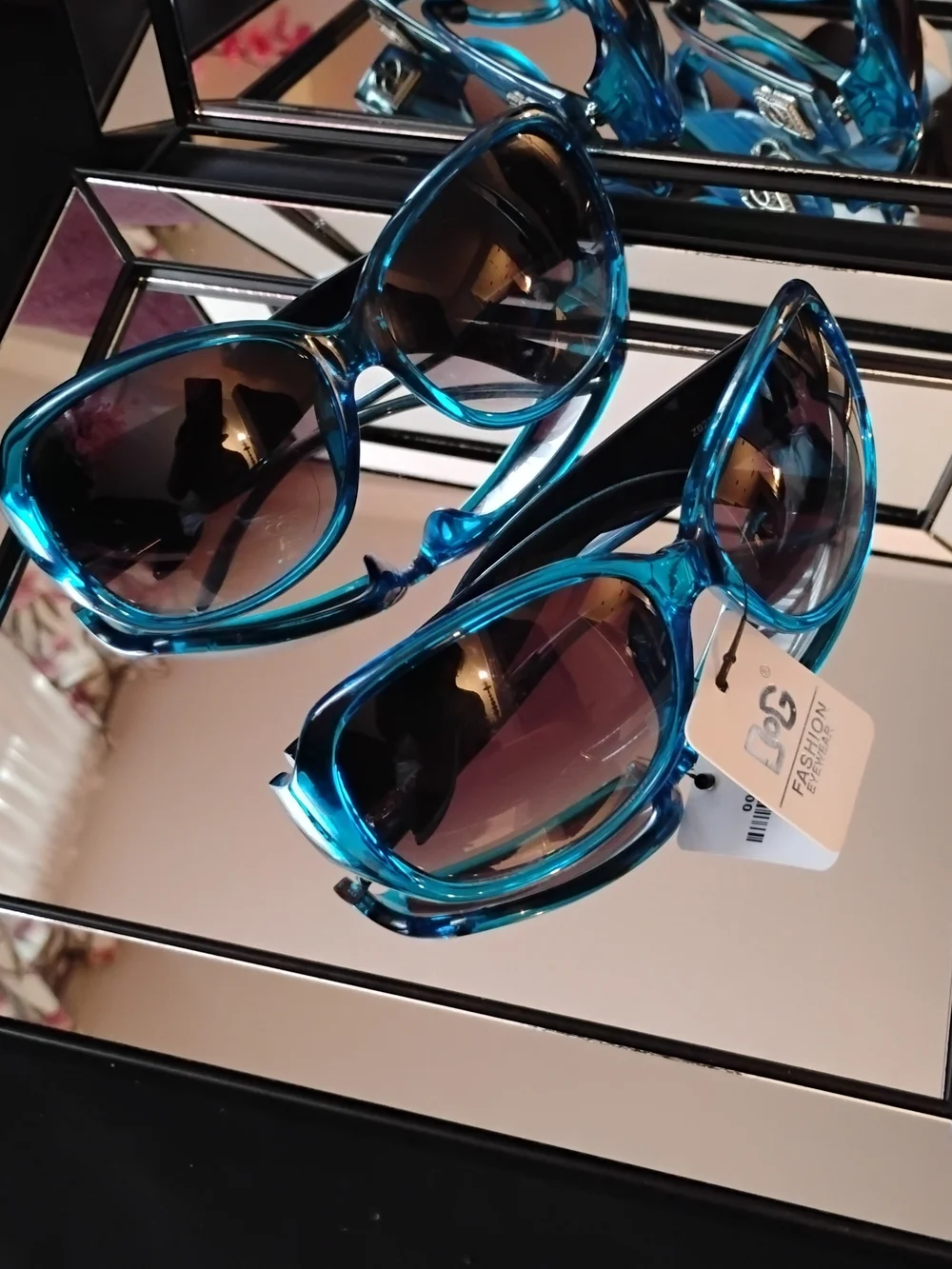 D&G Blue Sunglasses Twin Shades 🍓🫐🩷 Berry Cute Eyewear